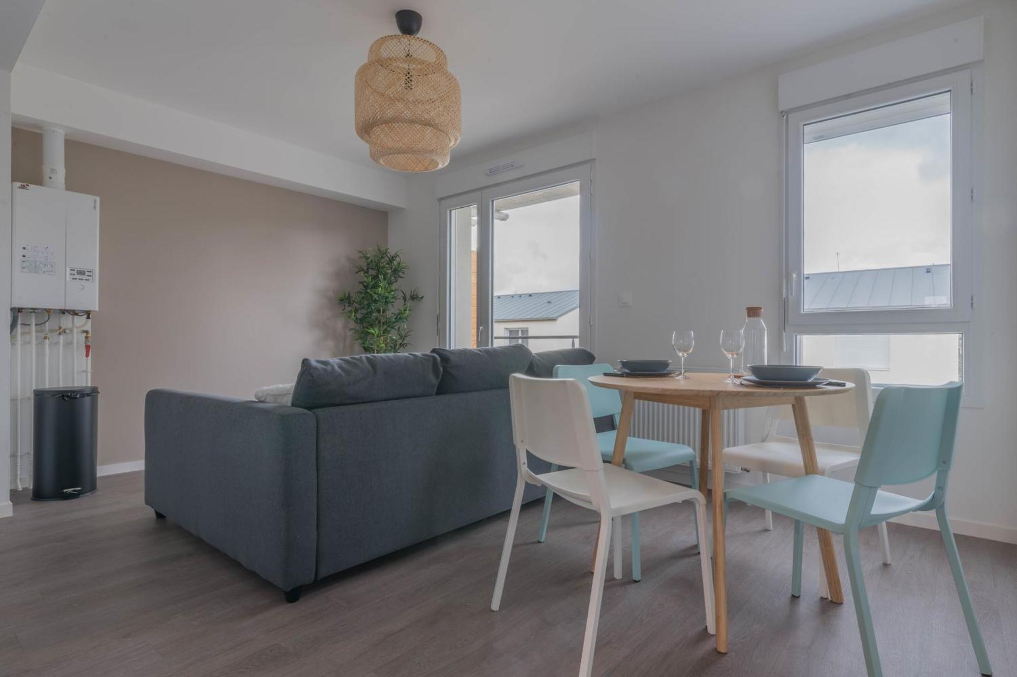 Elodie - T2 Proche Gare Apartment Le Mans Luaran gambar